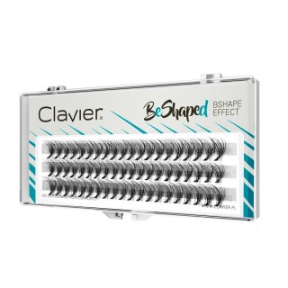 Clavier BeShaped jedwabne kępki rzęs skręt B 10D mix 9-10-11mm