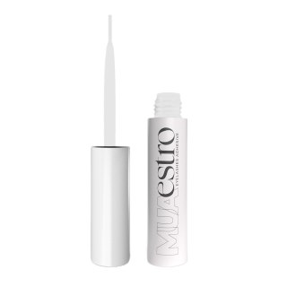 Clavier MUAestro klej do kępek rzęs z pędzelkiem Biały 5g