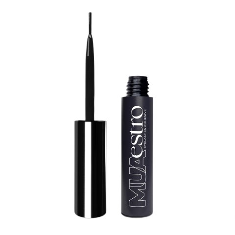 Clavier MUAestro klej do kępek rzęs z pędzelkiem Czarny 5g