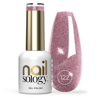Clavier Nailsology lakier hybrydowy z brokatem 122 Princess Pink 8ml