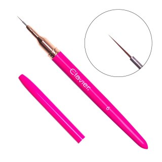 Clavier Pędzelek do zdobień Magenta 6mm #1
