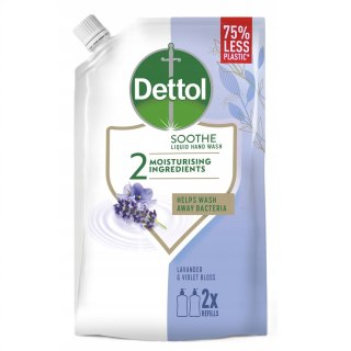 Dettol Mydło w płynie ukojenie uzupełnienie lawenda 500ml
