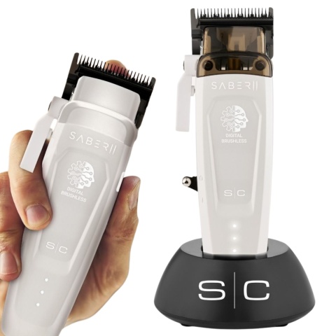 Gamma Piu StyleCraft Saber II Maszynka do Strzyżenia Biała