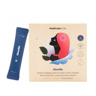 HealthLabs GlowMe wsparcie zdrowia skóry i ochrona przed wolnymi rodnikami suplement diety Malina-Borówka 30 saszetek