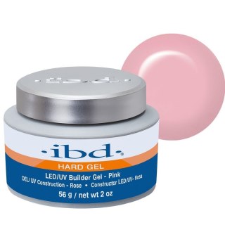 IBD Hard Builder Gel LED/UV żel budujący Pink 56g