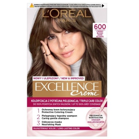 L'Oreal Paris Excellence Creme farba do włosów 600 Ciemny Blond