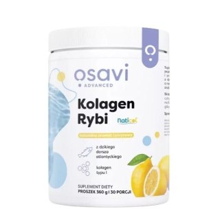 Osavi Kolagen Rybi suplement diety Cytryna 360g