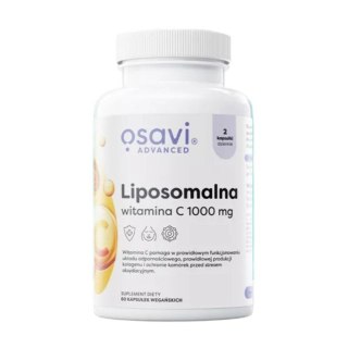 Osavi Liposomalna Witamina C 1000mg suplement diety 60 kapsułek
