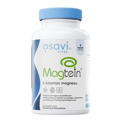 Osavi Magtein L-Treonian Magnezu suplement diety 90 kapsułek