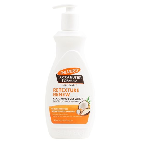 PALMER'S Retexture Renew Exfoliating Body Lotion peelingujący balsam do ciała 400ml