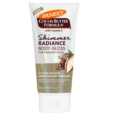 PALMER'S Shimmer Radiance Body Gloss rozświetlający balsam do ciała z drobinkami 155ml