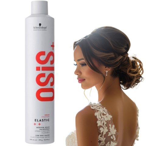 Schwarzkopf OSIS+ Elastic Lakier do Włosów Utrwalający 500ml