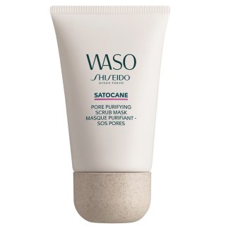 Shiseido Waso Satocane Pore Purifying Scrub Mask peelingująca maska oczyszczająca pory 80ml