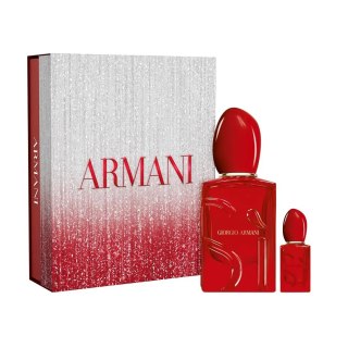 Giorgio Armani Si Passione Red Musk zestaw woda perfumowana spray 50ml + miniatura wody perfumowanej 7ml