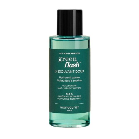 Manucurist Green Flash Nail Polish Remover bezacetonowy zmywacz do paznokci 100ml