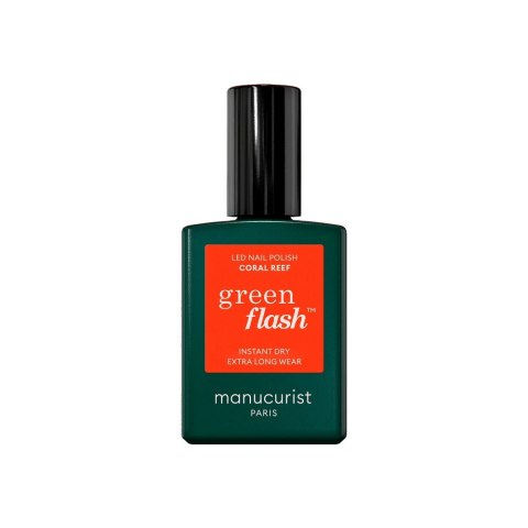 Manucurist Green Flash Nail Polish lakier do paznokci Coral Reef 15ml