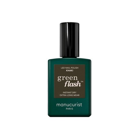 Manucurist Green Flash Nail Polish lakier do paznokci Khaki 15ml