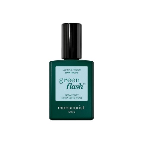 Manucurist Green Flash Nail Polish lakier do paznokci Light Blue 15ml