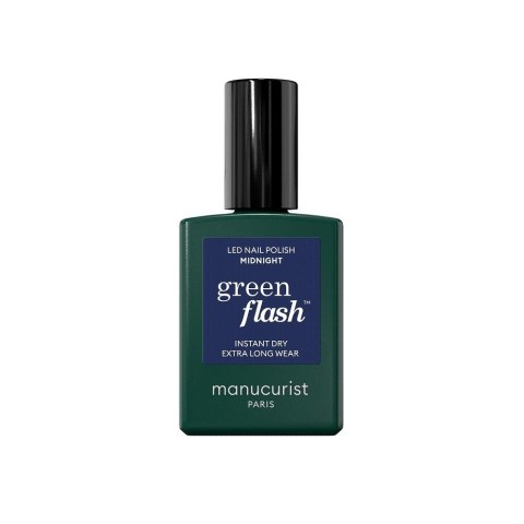 Manucurist Green Flash Nail Polish lakier do paznokci Midnight 15ml