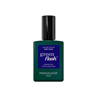 Manucurist Green Flash Nail Polish lakier do paznokci Navy Blue 15ml