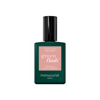 Manucurist Green Flash Nail Polish lakier do paznokci Shell Beige 15ml