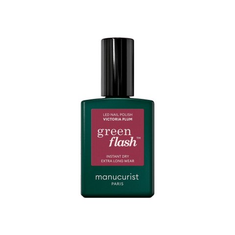 Manucurist Green Flash Nail Polish lakier do paznokci Victoria Plum 15ml