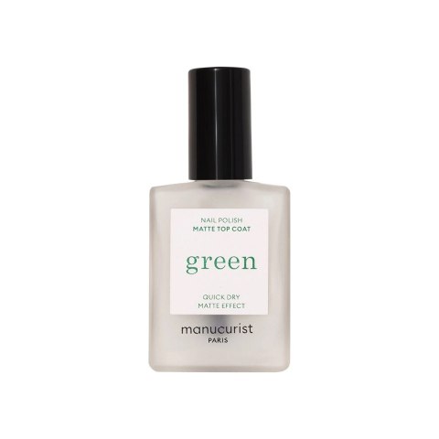 Manucurist Green Matte Top Coat matowy lakier nawierzchniowy 15ml