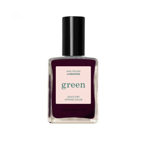 Manucurist Green Nail Polish lakier do paznokci Aubergine 15ml