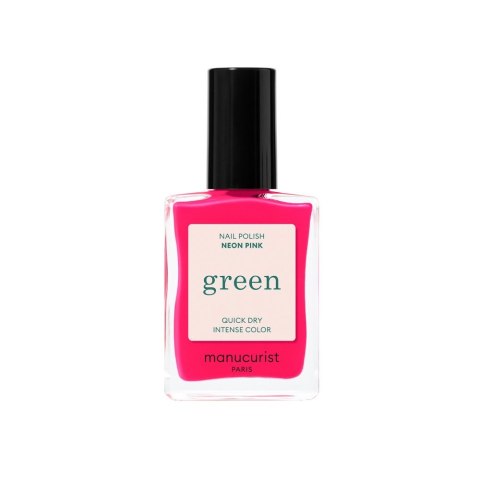 Manucurist Green Nail Polish lakier do paznokci Neon Pink 15ml