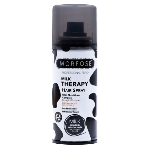 Morfose Milk Therapy Lakier do Włosów Wzmacniający Flexible Hold 75ml