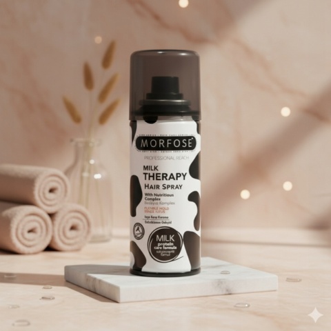 Morfose Milk Therapy Lakier do Włosów Wzmacniający Flexible Hold 75ml