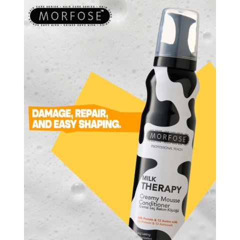 Morfose Milk Therapy Odżywka w Piance Mleczna 200ml