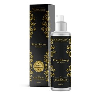 PheroStrong For Women Massage Oil With Pheromones olejek do masażu z feromonami 100ml