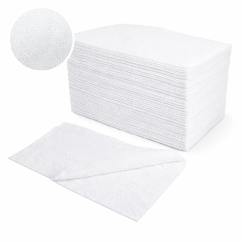 Ręcznik włókninowo-celulozowy w płatach, perforowany EXTRA, medyczny 70x50 100szt