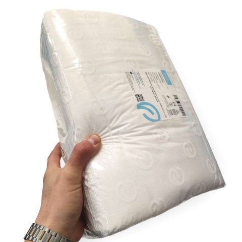 Ręcznik włókninowo-celulozowy w płatach, perforowany EXTRA, medyczny 70x50 100szt