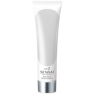 Sensai Silky Purifying Step 2 Mud Soap Wash&Mask mydło i maska do twarzy 2w1 125ml