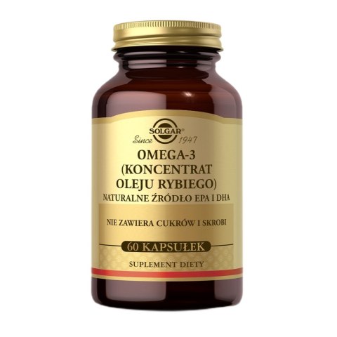 Solgar Omega 3 suplement diety 60 kapsułek