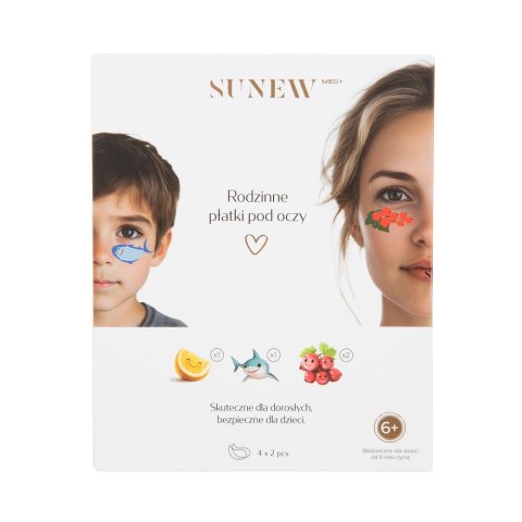 SunewMed+ Family Eye Patches rodzinne płatki pod oczy 4x2szt.