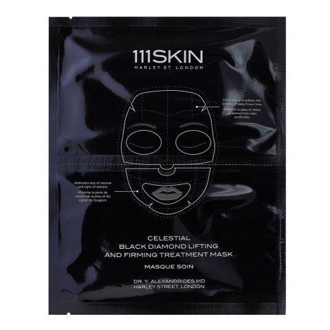 111Skin Celestial Black Diamond Lifting And Firming Face Mask liftingująca i ujędrniająca maseczka w płachcie 5x31ml