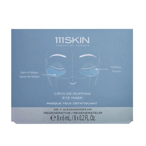 111Skin Cryo De-Puffing maska pod oczy 8x6ml