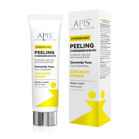 APIS Ceramide Power hydrożelowy peeling z kwasami AHA 4% 100ml
