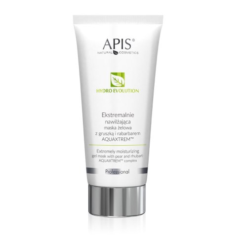 APIS Hydro Evolution ekstremalnie nawilżająca maska żelowa z gruszką i rabarbarem AQUAXTREM™ 200ml