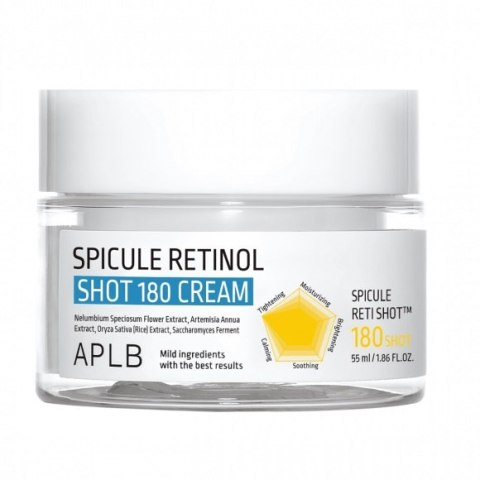 APLB Spicule Retinol Shot 180 Cream regenerujący krem do twarzy 55ml