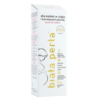 Biała Perła Pasta do zębów dla kobiet w ciąży i karmiących piersią 75ml