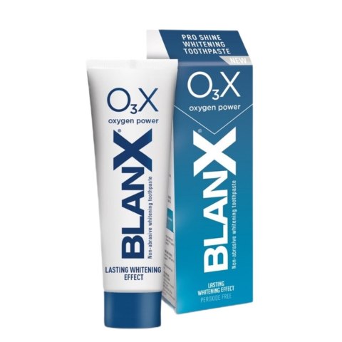 BlanX O3X Oxygen Power wybielająca pasta do zębów z aktywnym tlenem 75ml