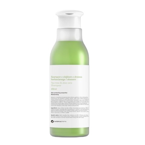 Botanicapharma Szampon z olejkiem z drzewa herbacianego i aloesem 250ml