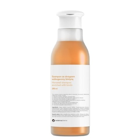 Botanicapharma Szampon ze skrzypem wzbogacony biotyną 250ml