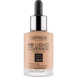 Catrice HD Liquid Coverage Foundation 24H matujący podkład do twarzy 040 Warm Beige 30ml