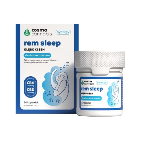 Cosma Cannabis Rem Sleep suplement diety 30 kapsułek