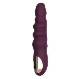 Dream Toys Essentials Ribbed Power Vibe wibrator Purple